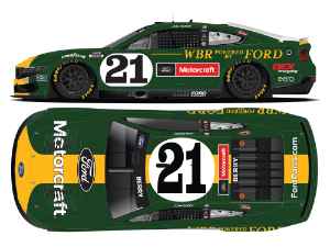 *CANCELLED* Josh Berry Autographed 2025 Motorcraft Throwback 1:24 Nascar Diecast Josh Berry, Nascar Diecast, 2025 Nascar Diecast, 1:24 Scale Diecast, Autographed