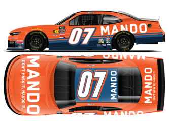 *CANCELLED* Josh Bilicki 2026 Mando 1:24 Nascar Diecast - Xfinity Series Josh Bilicki, Nascar Diecast, 2026 Nascar Diecast, 1:24 Scale Diecast