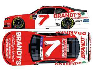 *CANCELLED* Justin Allgaier 2024 Brandt Throwback 1:24 Nascar Diecast - Xfinity Series Justin Allgaier, Nascar Diecast, 2024 Nascar Diecast, 1:24 Scale Diecast