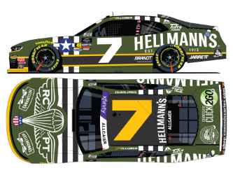 *CANCELLED* Justin Allgaier 2025 Hellmanns RCPT Salutes 1:24 Color Chrome Xfinity Diecast Justin Allgaier, Nascar Diecast, 2025 Nascar Diecast, 1:24 Scale Diecast