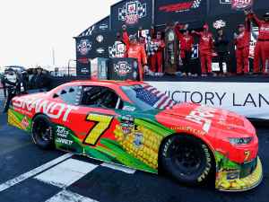 *Preorder* Justin Allgaier 2026 Brandt Martinsville 3.28.26 Race Win 1:24 Color Chrome Nascar Diecast - O'Reilly Auto Parts Series Justin Allgaier, Nascar Diecast, 2026 Nascar Diecast, 1:24 Scale Diecast