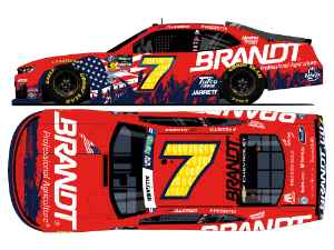 *Preorder* Justin Allgaier 2026 Brandt Patriotic 1:24 Nascar Diecast - O'Reilly Auto Parts Series Justin Allgaier, Nascar Diecast, 2026 Nascar Diecast, 1:24 Scale Diecast