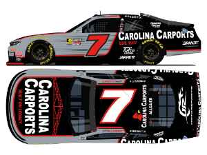 *Preorder* Justin Allgaier 2026 Carolina Carports 1:24 Xfinity Diecast Justin Allgaier, Nascar Diecast,2026 Nascar Diecast,1:24 Scale Diecast, pre order diecast