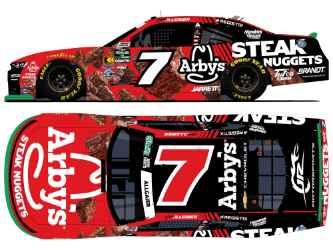 *Preorder* Justin Allgaier Autographed 2026 Arbys Steak Nuggets 1:24 Nascar Diecast - OReilly Auto Parts Series  Justin Allgaier, Nascar Diecast, 2026 Nascar Diecast, 1:24 Scale Diecast, Autographed