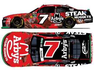 *Preorder* Justin Allgaier Autographed 2026 Arby's Steak Nuggets 1:24 Nascar Diecast - O'Reilly Auto Parts Series  Justin Allgaier, Nascar Diecast, 2026 Nascar Diecast, 1:24 Scale Diecast, Autographed