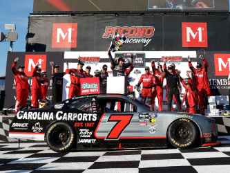 *Preorder*Justin Allgaier Autographed 2026 Carolina Carports Pocono 6/13/26 Race Win 1:24 Nascar Diecast - OReilly Auto Parts Series Justin Allgaier, Nascar Diecast, 2026 Nascar Diecast, 1:24 Scale Diecast