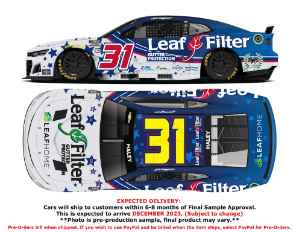 *CANCELLED* Justin Haley 2023 Leaf Filter Patriotic 1:24 Color Chrome Nascar Diecast Justin Haley, Nascar Diecast, 2023 Nascar Diecast, 1:24 Scale Diecast