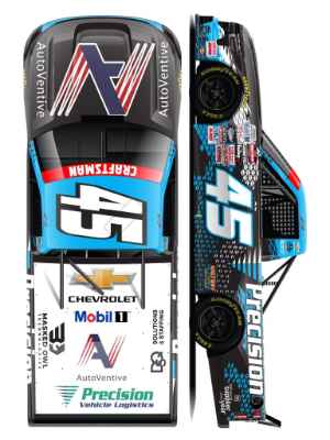*CANCELLED* Kaden Honeycutt Autographed 2025 Autoventive/Precision Truck Series 1:24 Nascar Diecast - Truck Series Kaden Honeycutt, Nascar Diecast, 2025 Nascar Diecast, 1:24 Scale Diecast, Autographed