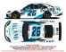 *CANCELLED* Kaz Grala 2023 Island Coastal Lager 1:64 Nascar Diecast - N262365ICLKG