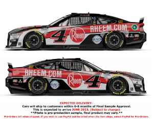 *CANCELLED* Kevin Harvick 2023 Rheem Nascar Diecast Kevin Harvick, Nascar Diecast, 2023 Nascar Diecast, 1:24 Scale Diecast