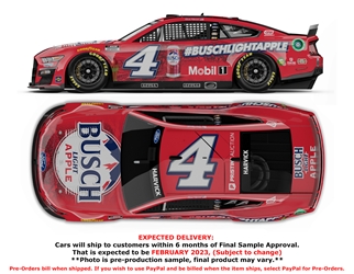 *Preorder* Kevin Harvick 2022 Busch Light Apple 1:64 Nascar Diecast Kevin Harvick, Nascar Diecast, 2022 Nascar Diecast, 1:64 Scale Diecast,