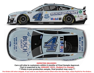 *Preorder* Kevin Harvick 2022 Busch Light Polite 1:24 Nascar Diecast Kevin Harvick, Nascar Diecast, 2022 Nascar Diecast, 1:24 Scale Diecast