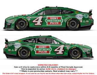 *CANCELLED* Kevin Harvick 2023 Hunt Brothers Pizza 1:24 Color Chrome Nascar Diecast Kevin Harvick, Nascar Diecast, 2023 Nascar Diecast, 1:24 Scale Diecast