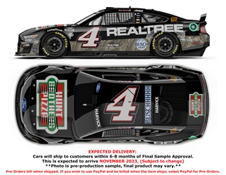 *Preorder* Kevin Harvick 2023 Hunt Brothers Pizza / RealTree Black 1:24 Nascar Diecast Kevin Harvick, Nascar Diecast, 2023 Nascar Diecast, 1:24 Scale Diecast