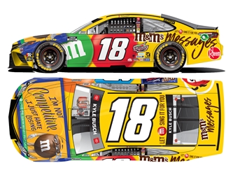 *Preorder* Kyle Busch 2021 M&M’S Messages “Competitive” 1:24 Kyle Busch, Nascar Diecast,2021 Nascar Diecast,1:24 Scale Diecast,pre order diecast