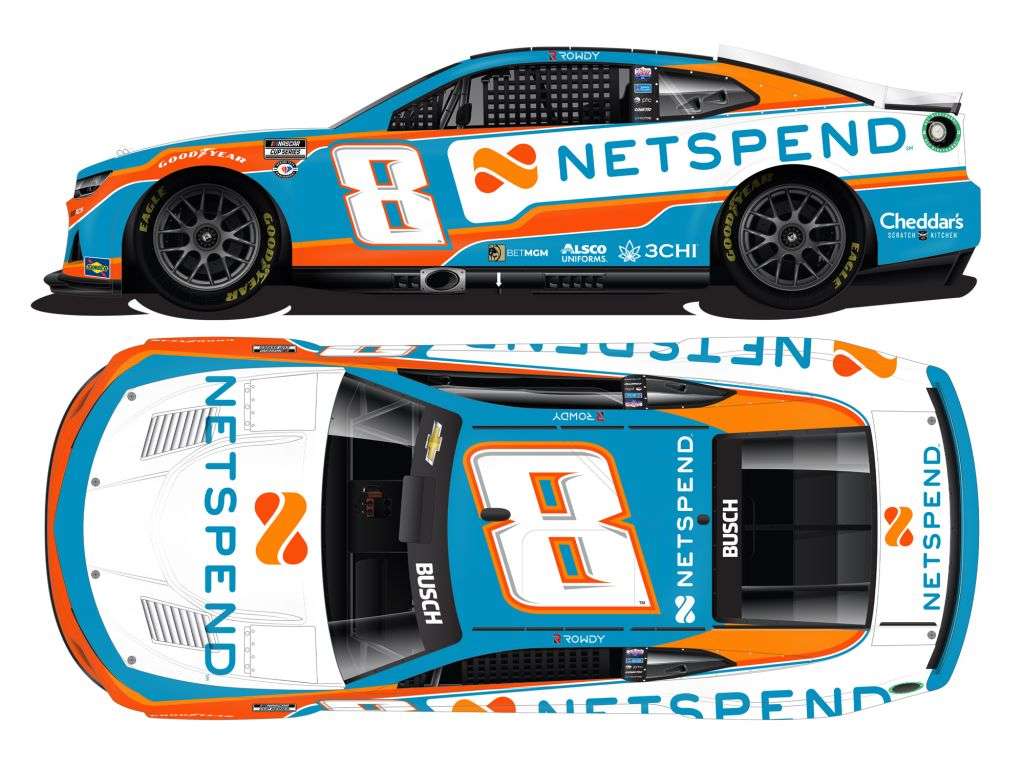 Kyle Busch 2023 NetSpend 1:64 Nascar Diecast