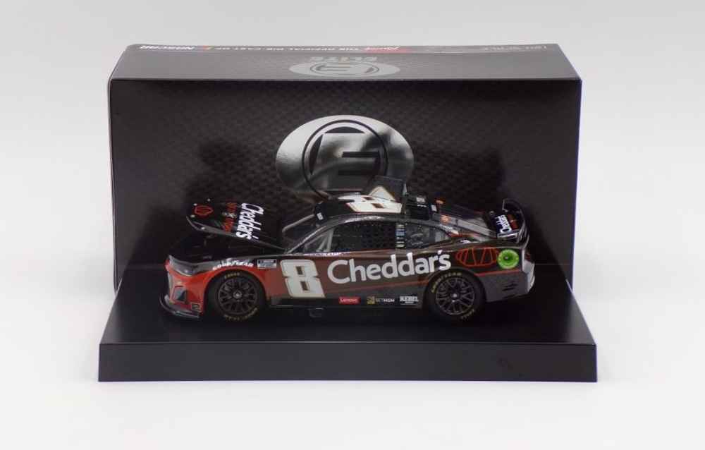 Gorra NASCAR Kyle Busch #8 2024 - Gorra De Cuerda Negra Con Parches De Patrocinador, Talla Única - Para Fans De Carreras