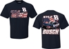 Kyle Busch 2024 Cheddars Patriotic Adult 2-Spot Tee Kyle Busch, Tee, NASCAR, 2024
