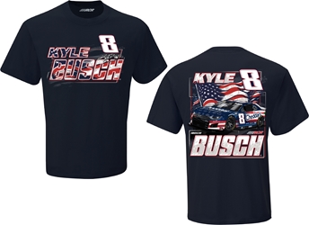 *Preorder* Kyle Busch 2024 Cheddars Patriotic Adult 2-Spot Tee Kyle Busch, Tee, NASCAR, 2024