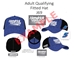*Preorder* Kyle Busch #8 3CHI - Adult Qualifying Fitted Hat OSFM - CX8-J693C-SM/MD