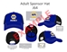 *Preorder* Kyle Busch #8 3CHI - Adult Sponsor Hat OSFM - CX8-J643C