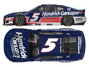 *Preorder* Kyle Larson 2026 Hendrickcars.com Patriotic 1:24 Nascar Diecast Kyle Larson , Nascar Diecast, 2026 Nascar Diecast, 1:24 Scale Diecast