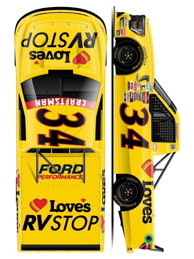 Layne Riggs 2025 Love's RV Stop 1:64 Nascar Diecast - Truck Series