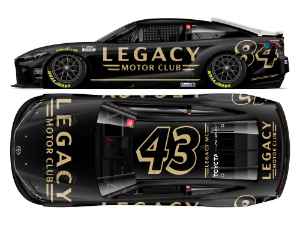 *Preorder* Legacy Motor Club 2026 Test Car 1:24 Color Chrome Nascar Diecast Legacy Motor Club, Nascar Diecast, 2026 Nascar Diecast, 1:24 Scale Diecast