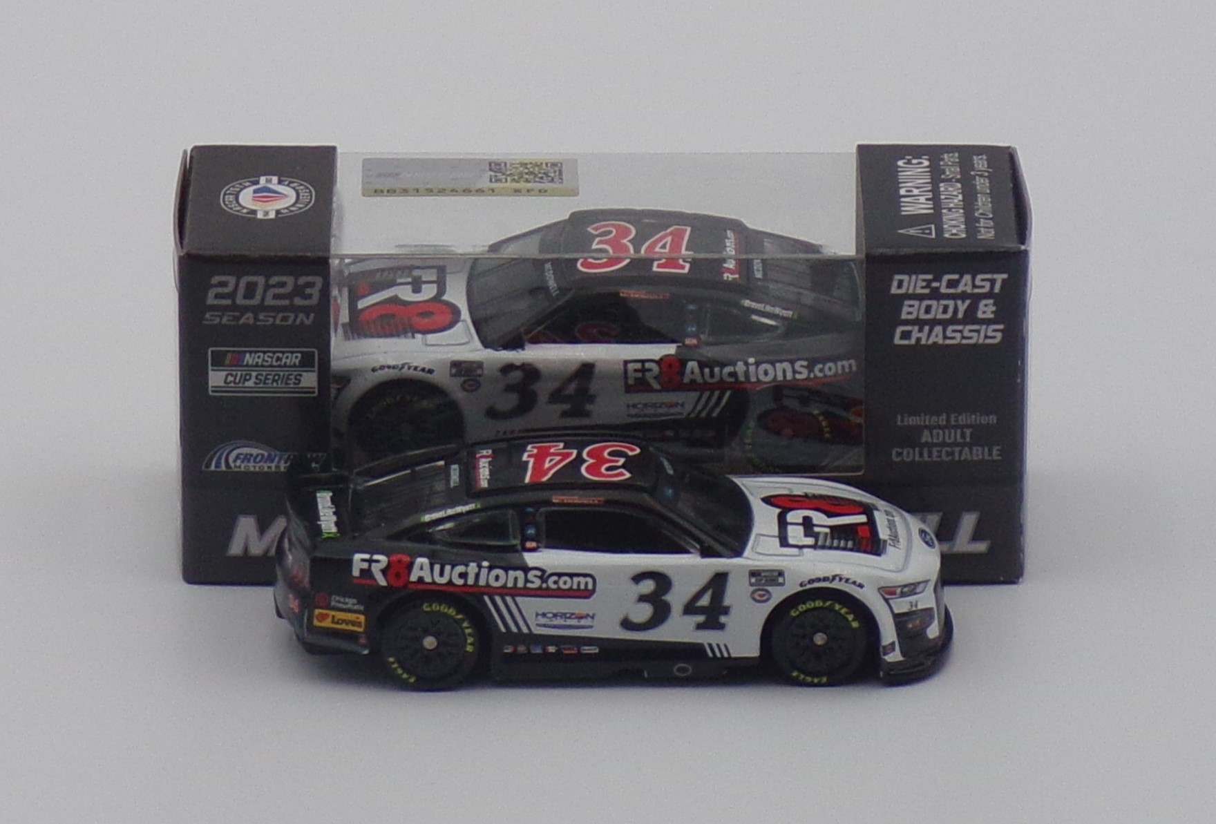 Michael McDowell 2023 Fr8Auctions.com 1:64 Nascar Diecast - Diecast Chassis