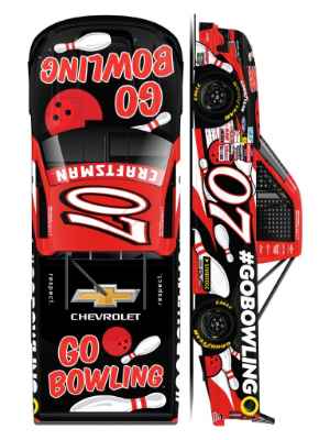 *CANCELLED* Michael McDowell 2025 Go Bowling 1:64 Nascar Diecast -Truck Series  Michael McDowell, Nascar Diecast, 2025 Nascar Diecast, 1:64 Scale Diecast