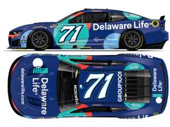 *Preorder* Michael McDowell 2026 Delaware Life 1:64 Nascar Diecast Michael McDowell, Nascar Diecast, 2026 Nascar Diecast, 1:64 Scale Diecast,