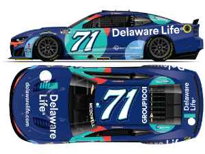 *Preorder* Michael McDowell 2026 Delaware Life 1:64 Nascar Diecast Michael McDowell, Nascar Diecast, 2026 Nascar Diecast, 1:64 Scale Diecast,