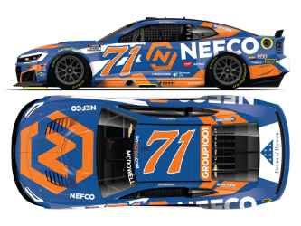*Preorder* Michael McDowell 2026 NEFCO 1:24 Flash Coat Silver Nascar Diecast Michael McDowell, Nascar Diecast, 2026 Nascar Diecast, 1:24 Scale Diecast