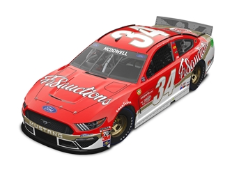*Preorder* Michael McDowell Autographed 2021 Fr8Auctions.com Darlington Throwback 1:24 Michael McDowell, Nascar Diecast,2021 Nascar Diecast,1:24 Scale Diecast, pre order diecast