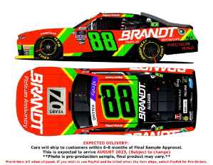 *CANCELLED* Miguel Paludo 2023 Brandt 1:24 Nascar Diecast Miguel Paludo, Nascar Diecast, 2023 Nascar Diecast, 1:24 Scale Diecast