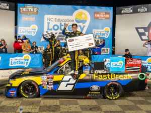 *CANCELLED* Nick Sanchez Autographed 2024 Gainbridge Charlotte 5/24 Race Win 1:24 Nascar Diecast - Truck Series Nick Sanchez , Nascar Diecast, 2024 Nascar Diecast, 1:24 Scale Diecast, Autographed