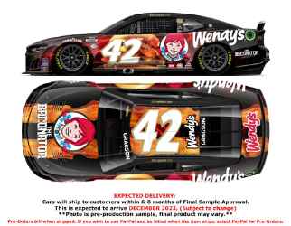 *CANCELLED* Noah Gragson 2023 Wendys Baconator 1:64 Nascar Diecast Noah Gragson, Nascar Diecast, 2023 Nascar Diecast, 1:64 Scale Diecast,