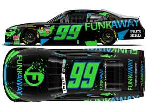 *Preorder* Parker Retzlaff 2026 Funkaway 1:24 Flash Coat Silver Diecast - O'Reilly Auto Parts Series Parker Retzlaff, Nascar Diecast, 2026 Nascar Diecast, 1:24 Scale Diecast