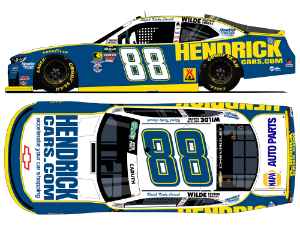 *Preorder* Rajah Caruth Autographed 2026 Hendrickcars.com San Diego 1:24 Nascar Diecast - O'Reilly Auto Parts Series Rajah Caruth, Nascar Diecast, 2026 Nascar Diecast, 1:24 Scale Diecast