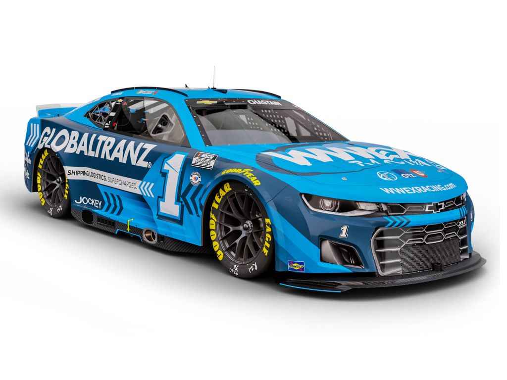Ross Chastain 2023 Globaltranz 1:24 Color Chrome Nascar Diecast