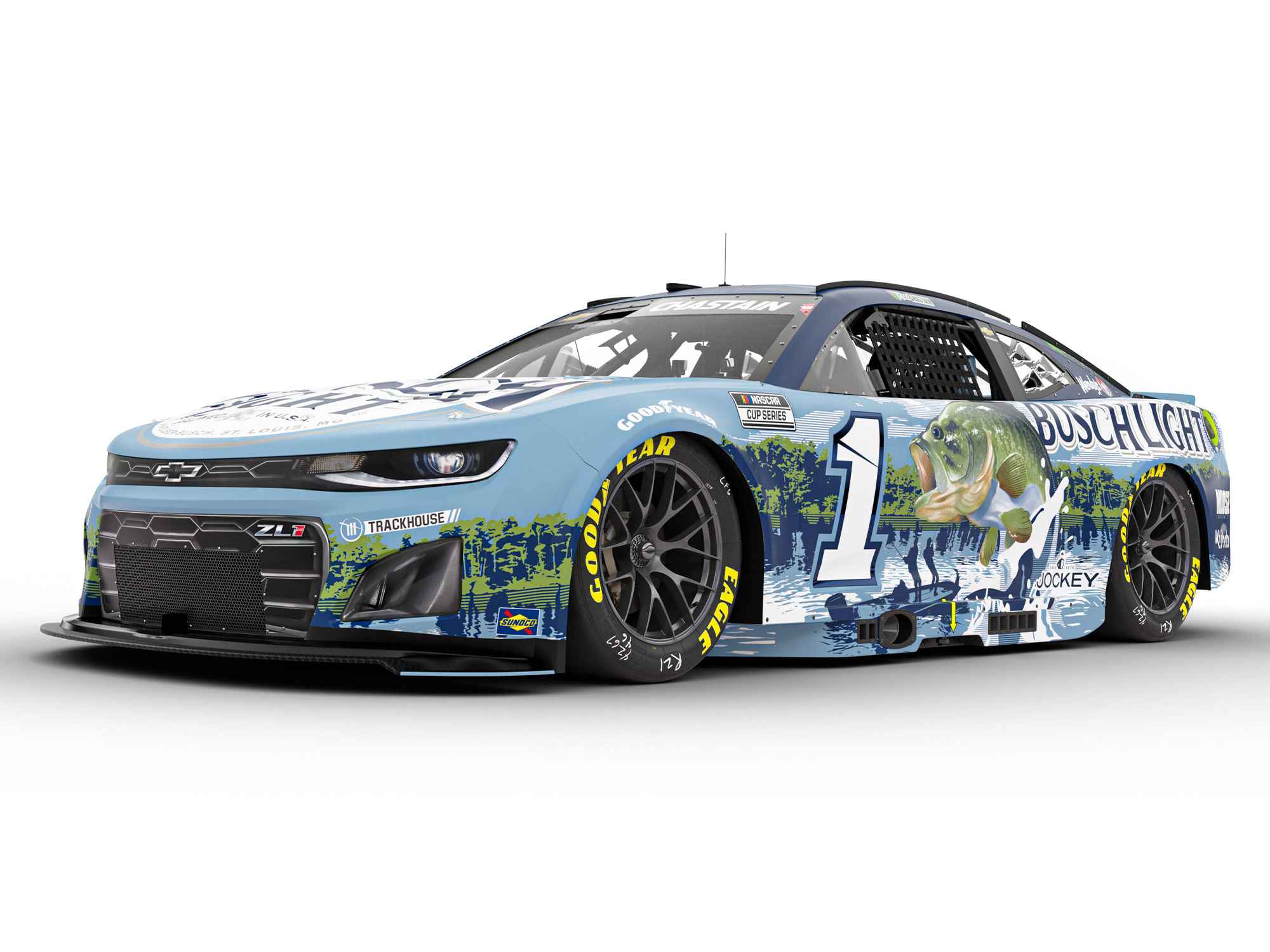 Ross Chastain #1 2025 Busch Light LIME 1:64 Diecast *IN STOCK* – Trackhouse Entertainment Group