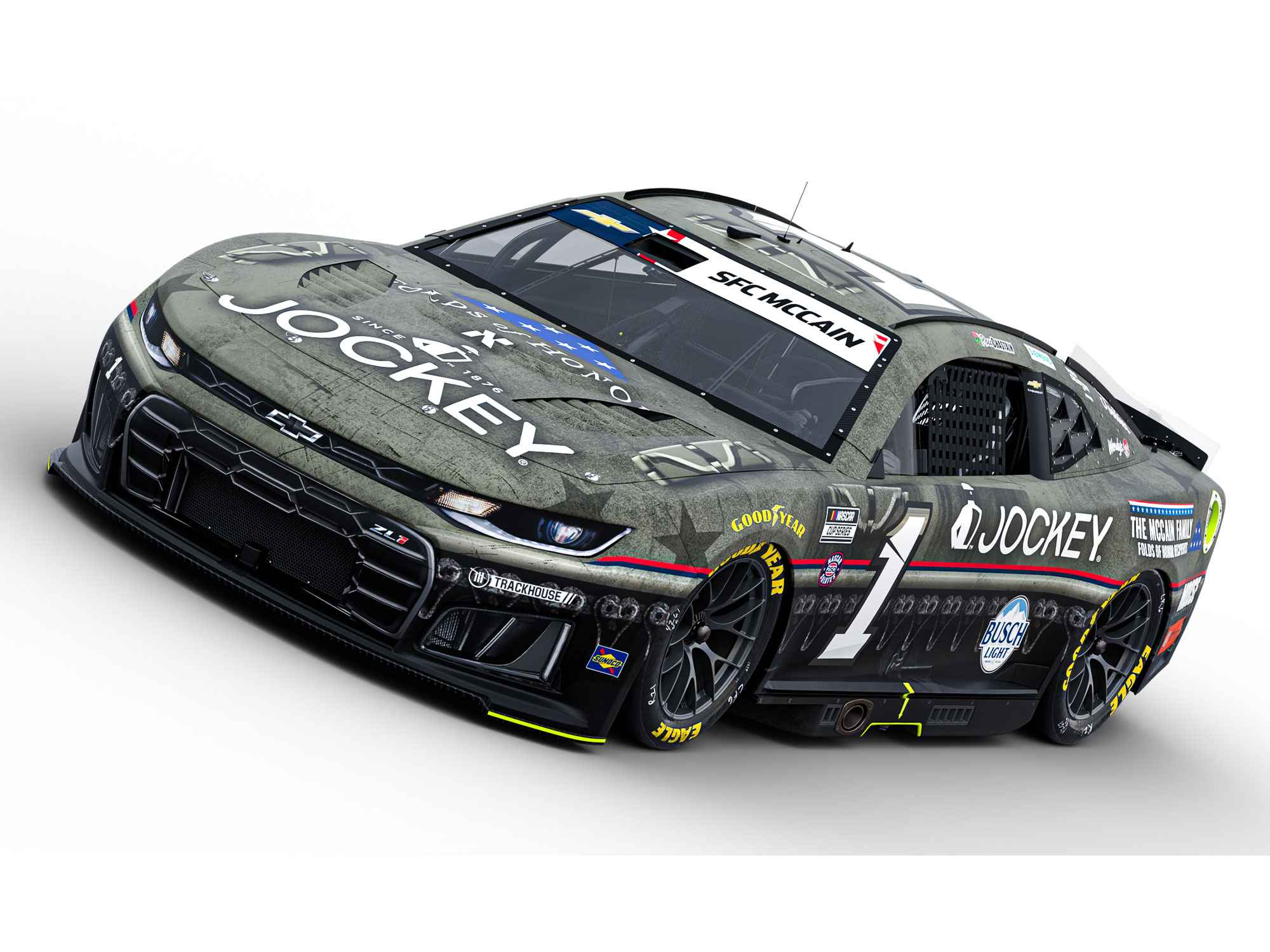 Ross Chastain 2026 Jockey Folds of Honor 1:64 Nascar Diecast