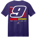 Ross Chastain 2026 RC9 Roto Rooter PURPLE 2-SPOT TEE - NX9-1194896