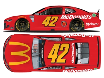 *Preorder* Ross Chastain Autographed 2021 McDonalds Darlington Throwback 1:24 Ross Chastain, Nascar Diecast,2021 Nascar Diecast,1:24 Scale Diecast, pre order diecast