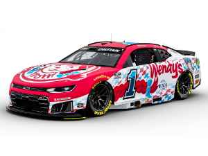 *Preorder* Ross Chastain Autographed 2026 Wendy's 1:24 Nascar Diecast - FOIL NUMBER Ross Chastain, Nascar Diecast,2026 Nascar Diecast,1:24 Scale Diecast, pre order diecast,Autographed