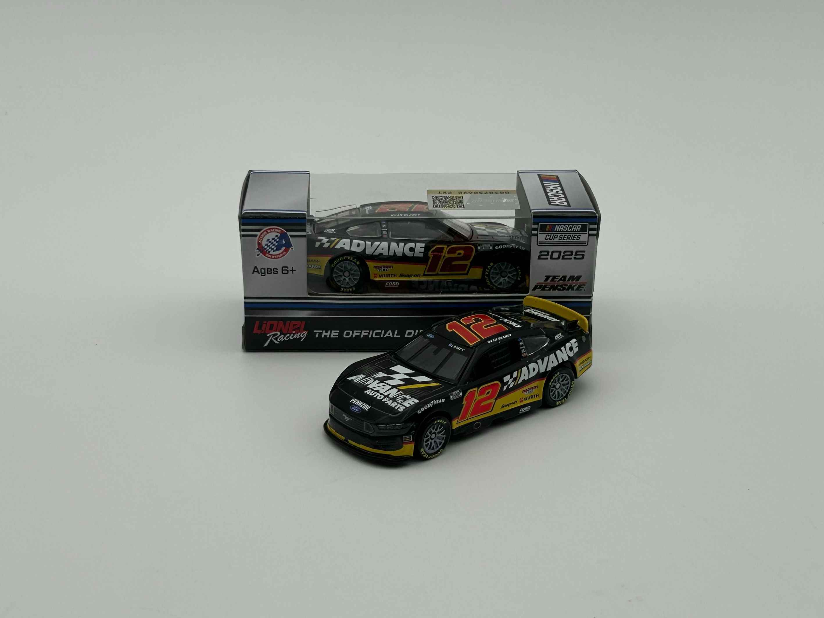 Ryan Blaney 2025 Advance Auto Parts 1:64 Nascar Diecast