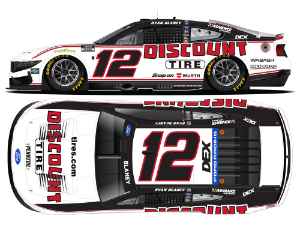 *Preorder* Ryan Blaney Autographed 2026 Discount Tire 1:24 Nascar Diecast Ryan Blaney, Nascar Diecast, 2026 Nascar Diecast, 1:24 Scale Diecast