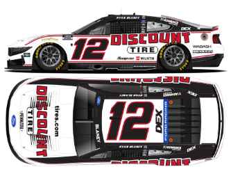 *Preorder* Ryan Blaney 2026 Discount Tire 1:24 Color Chrome Nascar Diecast Ryan Blaney, Nascar Diecast, 2026 Nascar Diecast, 1:24 Scale Diecast