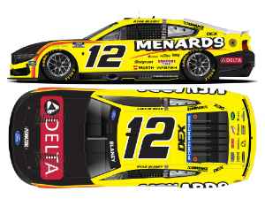 *Preorder* Ryan Blaney Autographed 2026 Menards/Delta 1:24 Nascar Diecast Ryan Blaney, Nascar Diecast, 2026 Nascar Diecast, 1:24 Scale Diecast