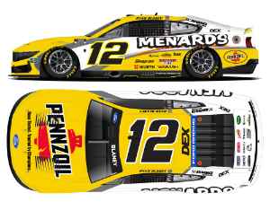 *Preorder* Ryan Blaney Autographed 2026 Menards Pennzoil 1:24 Nascar Diecast Ryan Blaney, Nascar Diecast, 2026 Nascar Diecast, 1:24 Scale Diecast, Autographed